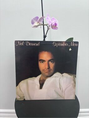 Neil Diamond "September Morn" Vinyl LP - White Cover Portrait